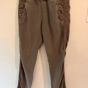 Bella Dahl Olive Tencel Pants